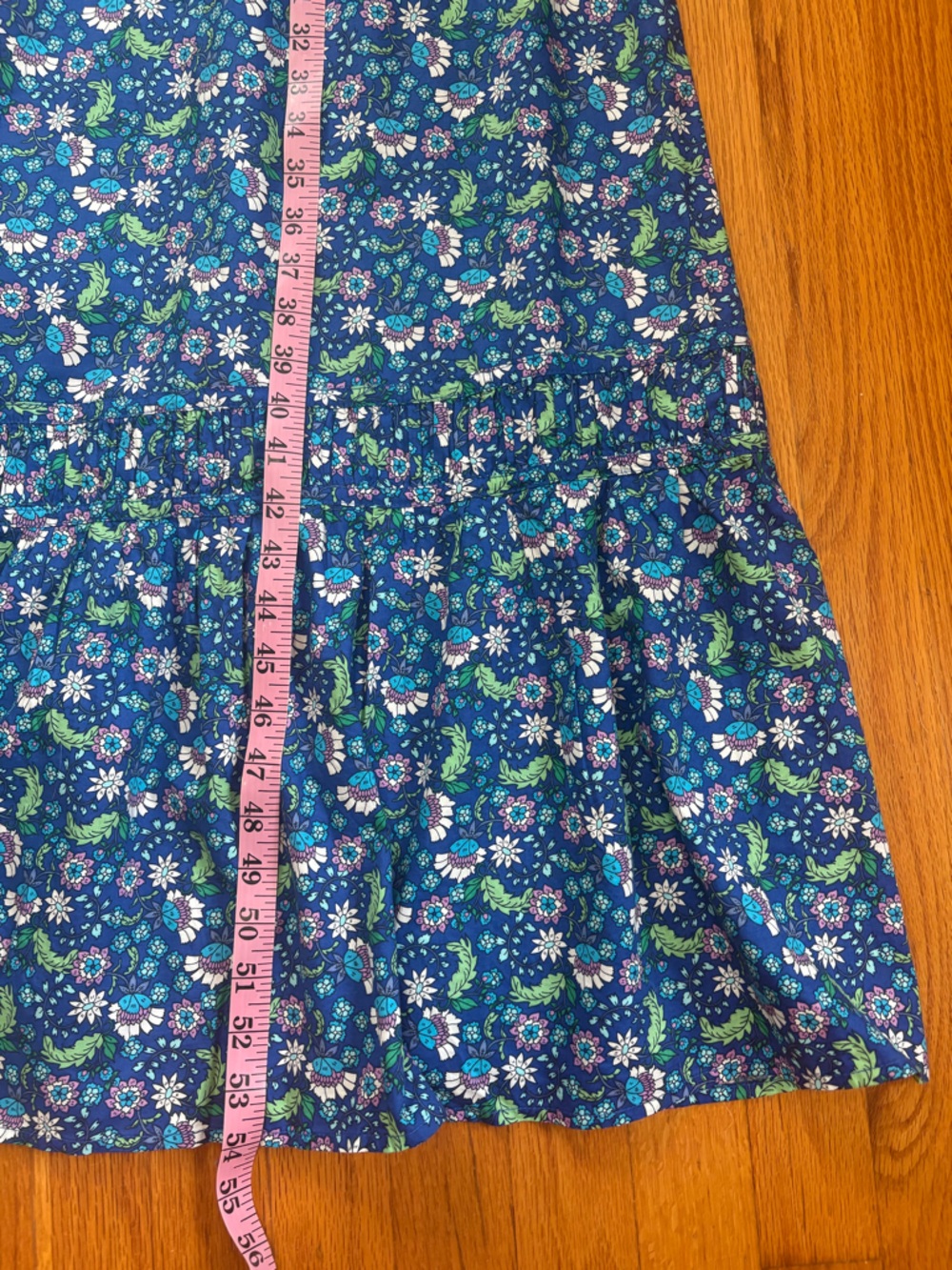 Loft Floral Sundress Tiered Sleeveless Medium - Picture 9 of 9